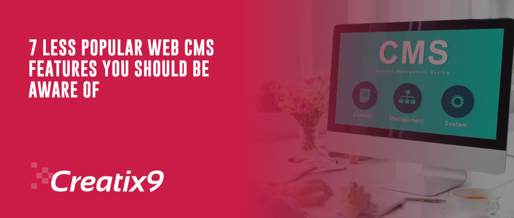 web cms features